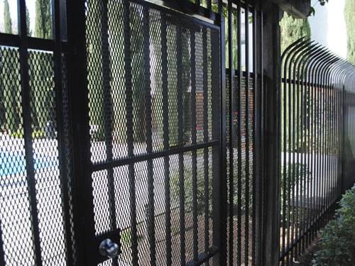 Expanded Security Fence