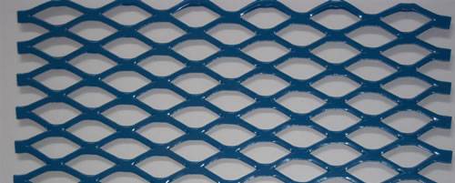 Flattened Expanded Metal
